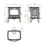 Чугунная печь Dovre 640 WD