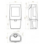 Чугунная печь Dovre Sense 403